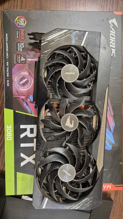 Видеокарти RTX 3080 Gigabyte, Gainward, Zotac, HP, MSI