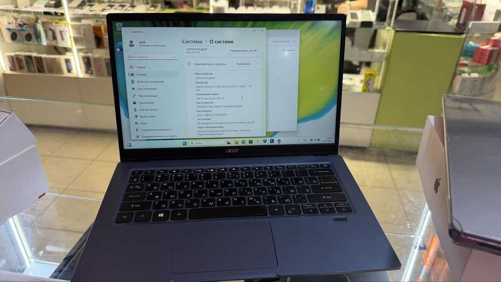 Ноутбук Aser laptop