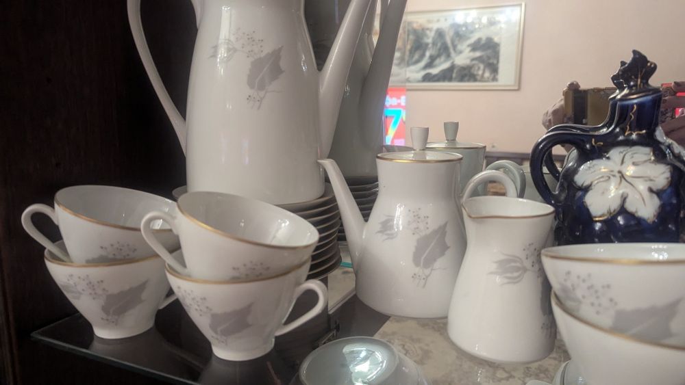 Продам чайный костяной тонкий фарфор ГДР