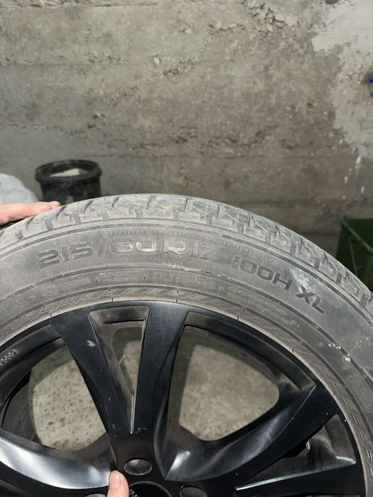 Jante cu anvelope vara 215/60 R17