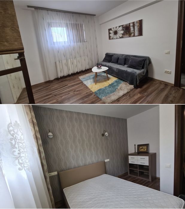 Vand apartament decomandat, mobilat si utilat complet  , 2 camere, 51 mp. Se afla in Chiajna Rosu, Acvilei 42 .