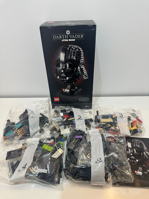 LEGO Star Wars 75304 Cască Darth Vader NOU – toate pungile sigilate