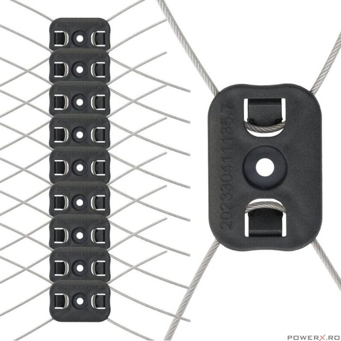 Cap de schimb pentru motocoasa, motocositoare, 170 mm, 10 piese, Red