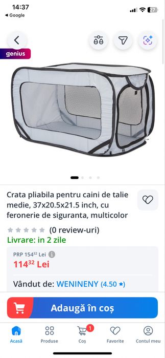 Cusca de transportat animale