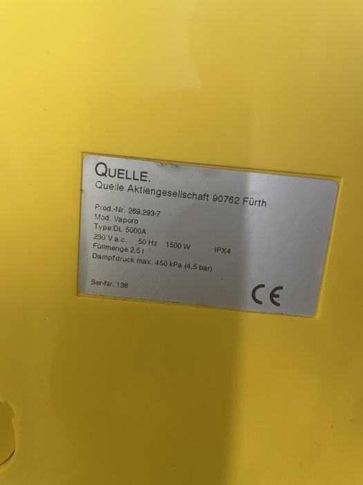 Privileg-Прахосмукачка с воден филтър