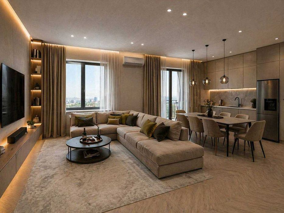мирабад Alfraganus Торговый центр 2в3х ком с ремонтом Ozmakon 53м2;