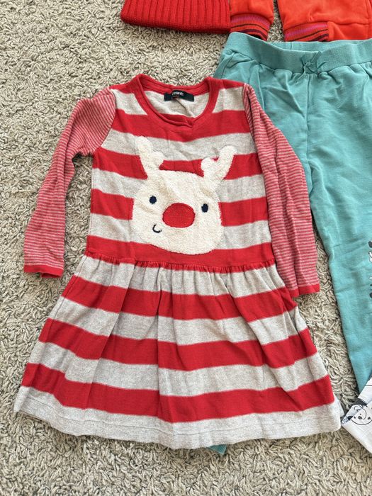 2 Лота от детски дрехи за есен-зима за момиче 98-104 см