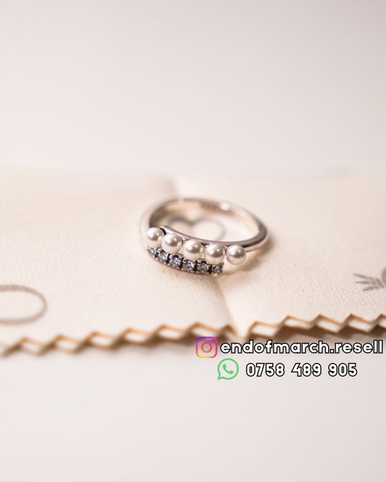 Inel Pandora Pavé Open Ring