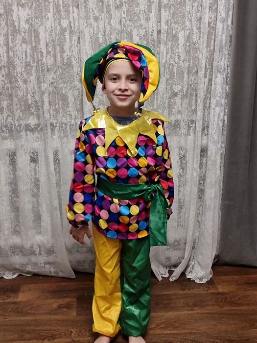 Костюм клоуна ,скоморох