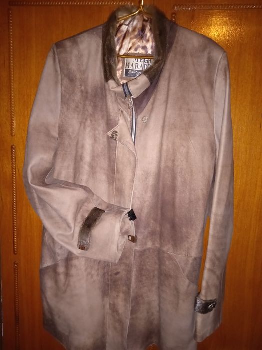 Куртка - дублёнка женская