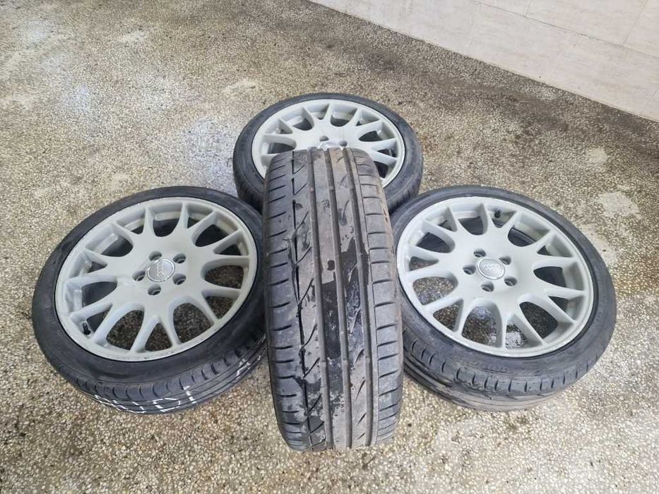 4бр гуми с алуминиеви джанти за Audi, Skoda, Seat, VW