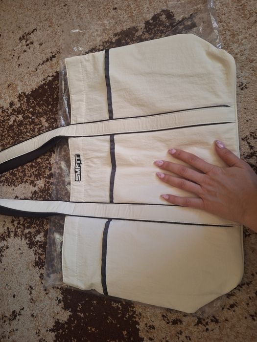 Сак и бяла чанта Sm fit НОВИ