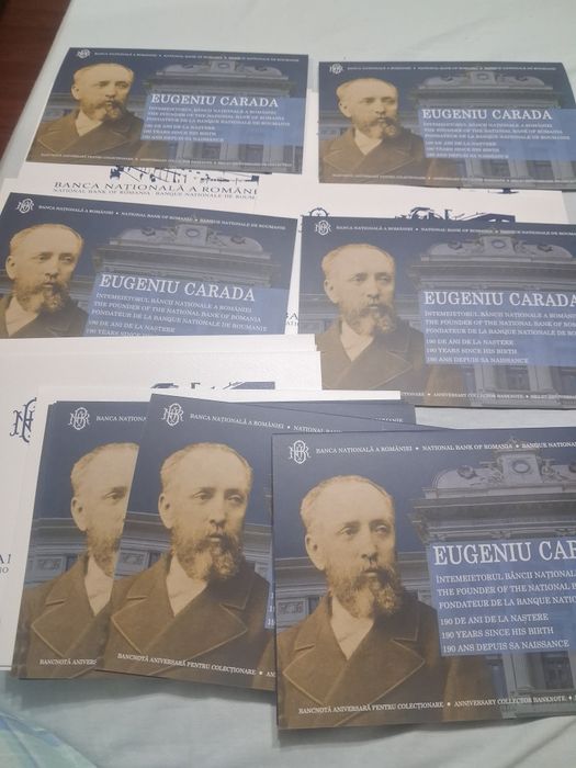 Bancnota aniversare Eugeniu Carada