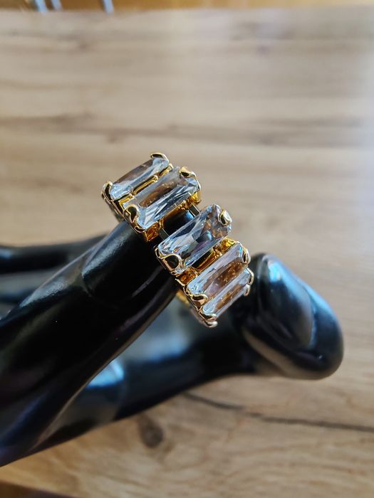 Пръстен дамски позлатен