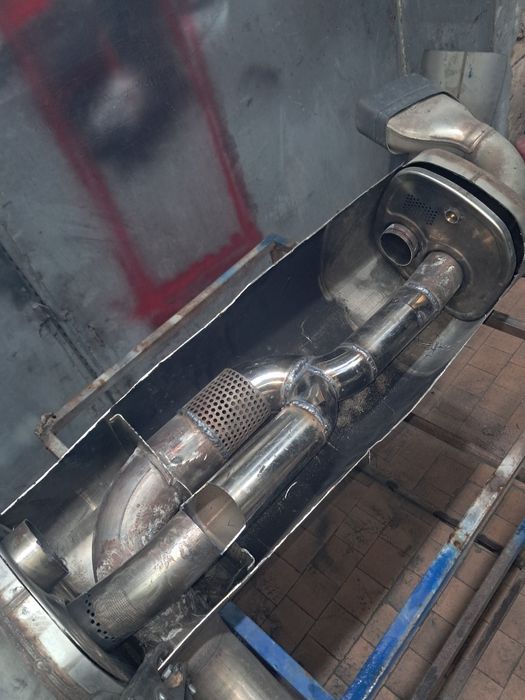 Ремонт глушителя.