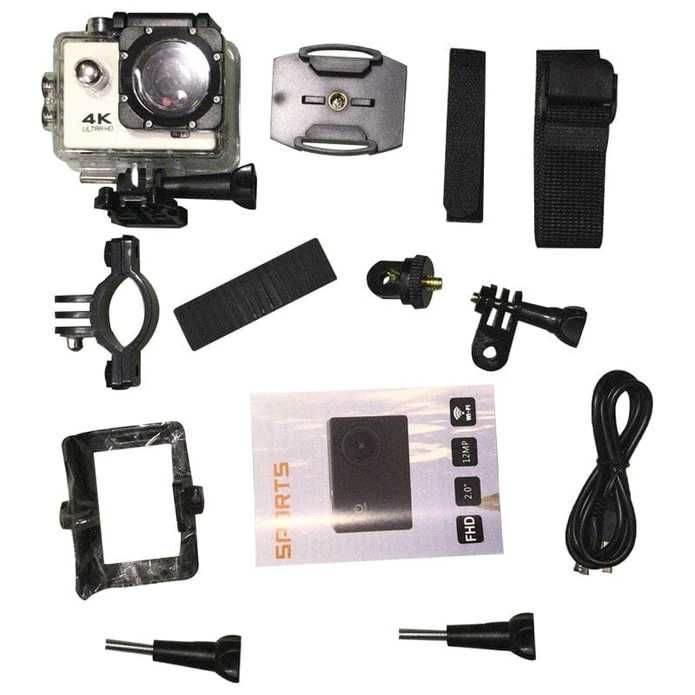 Kit Caméra Sport WIMIUS Q4 4K Ultra HD - WiFi - Étanche - Occasion