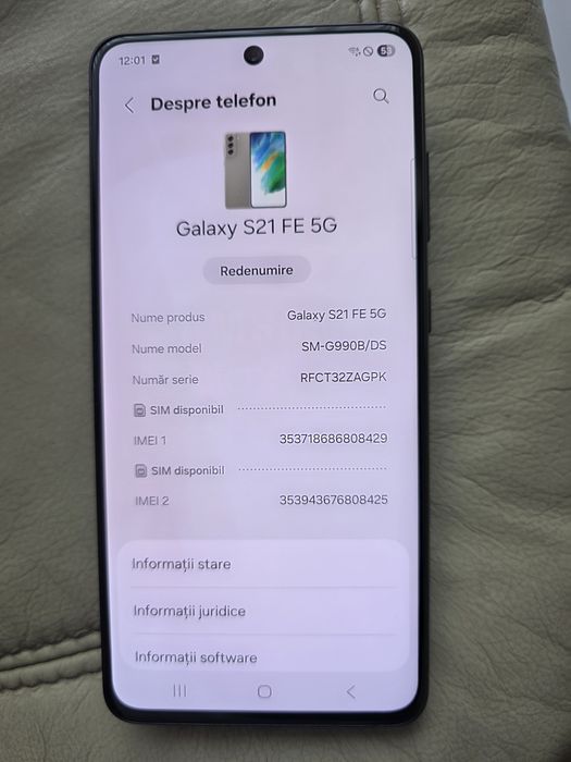 Smartphone  Samsung fe21 5g