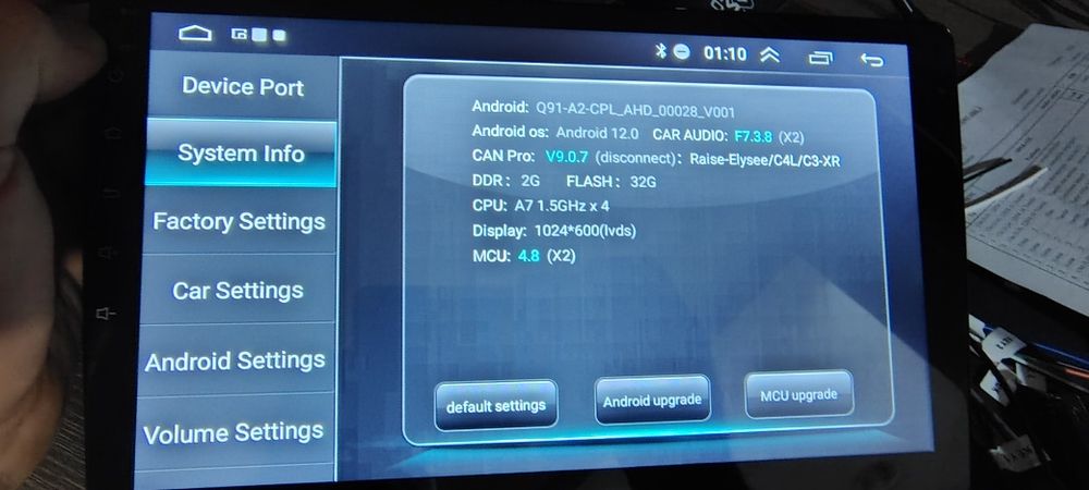 Palayer, navigație andoid universală 10inch Vulcan • OLX.ro