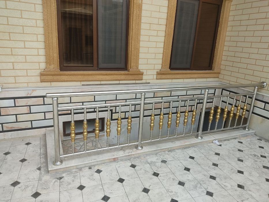 Nerjaveyka Perilla Перилла из нержавейки Флакшток BAYROQ