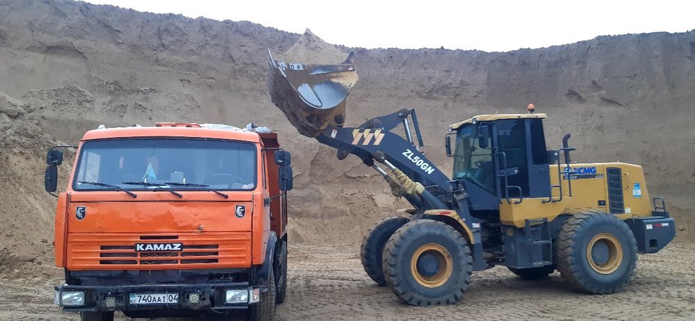 Баласт , Пгс Песок Баллас щебень Отцев грунт