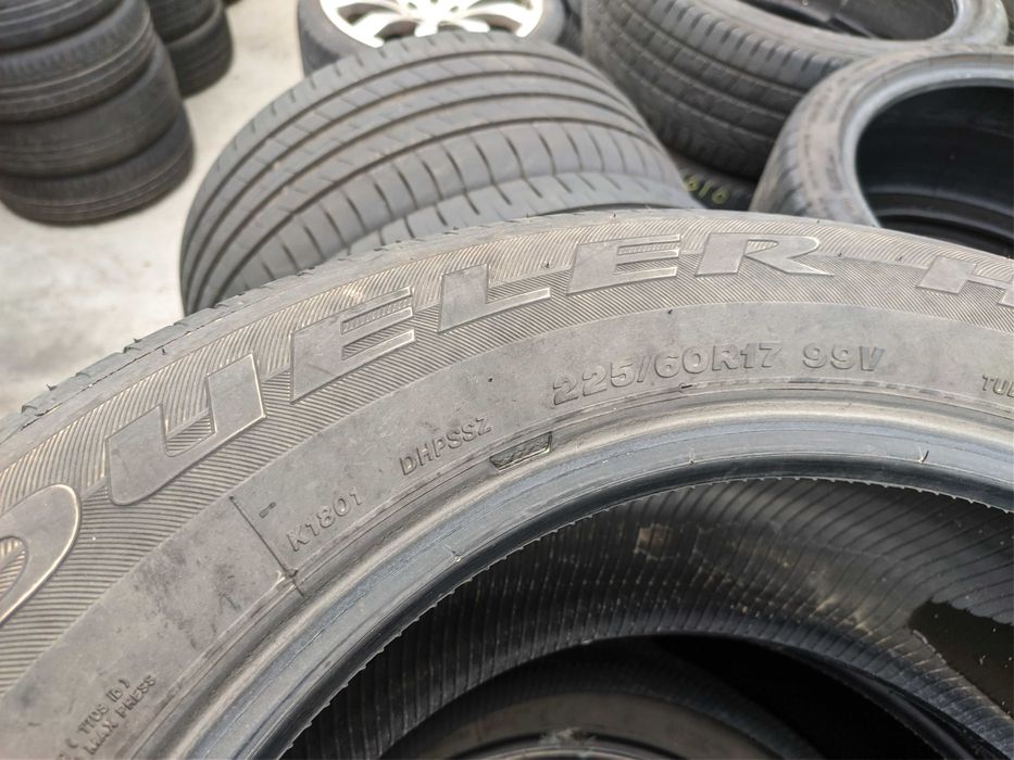 4бр Летни гуми 225 60 17 - Bridgestone - DOT 2023
