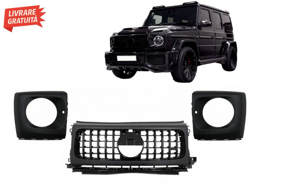 Grila Centrala si Carcasa faruri Mercedes G-Class W464 W463A & G63 AMG