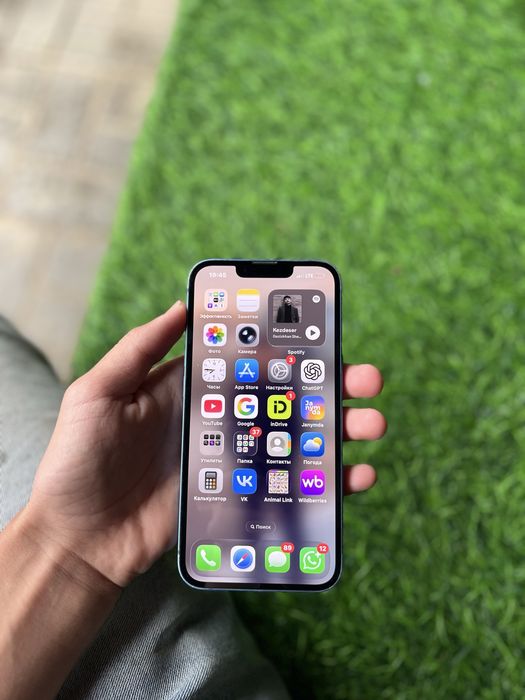 iPhone 13 86%.