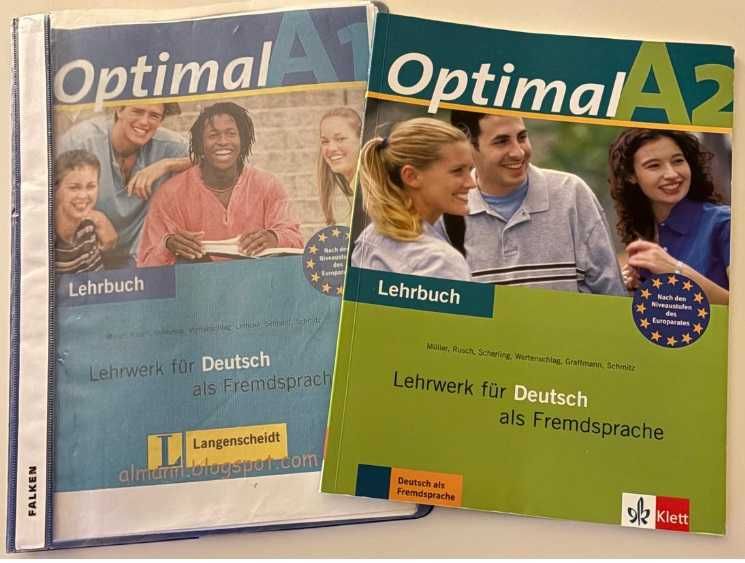 Optimal Lehrbuch A1-A2 + Bonus Grammar book