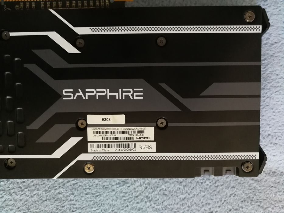 Vând placă video Sapphire, NITRO, R9 380, 4 GB, 256 Biți.