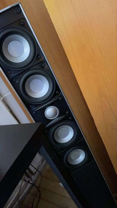 Sistem audio Yamaha + ELAC 2.1 | Sunet puternic și clar