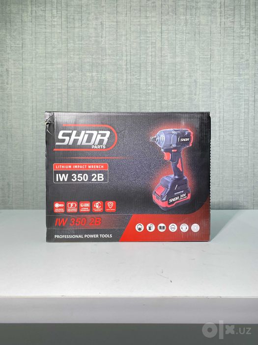 Гайковерт аккумуляторный 380 Нм Shdr Gaykovert 21V, 2 akb