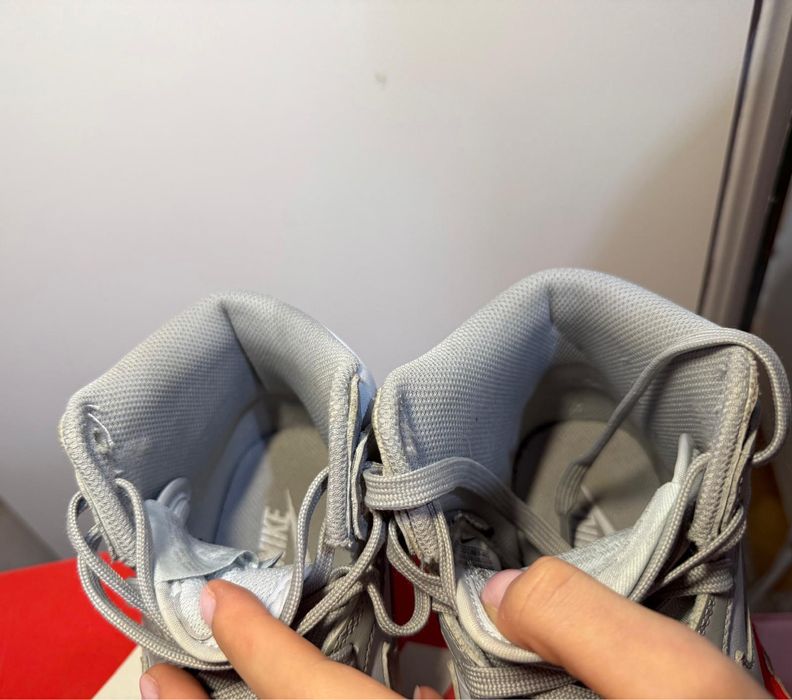 Vand Nike Dunk High ,,Blue tint” Smoke grey