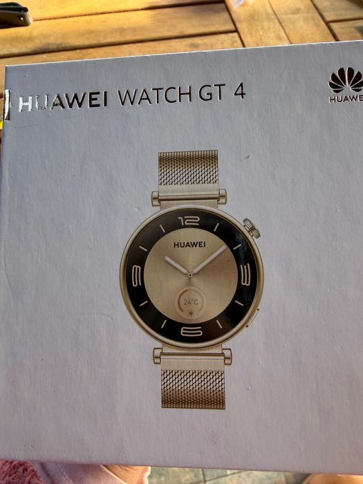 huawei watch gt 4 gold milanese