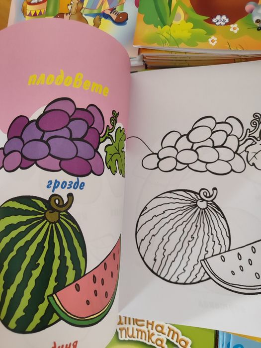 Книжки за оцветяване