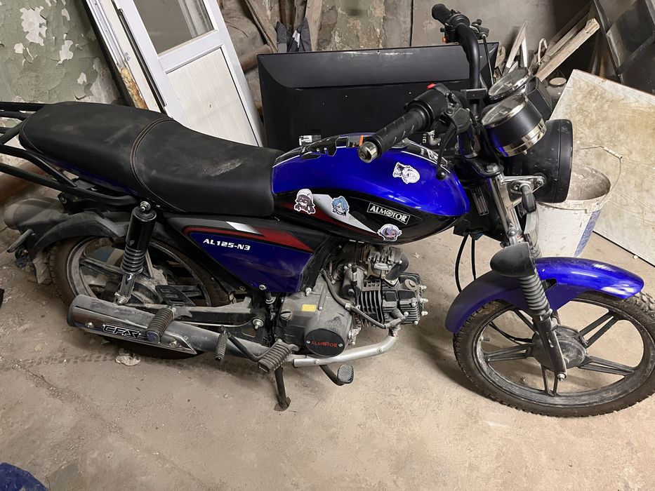 Мотоцикл аль мотор  125 кубов