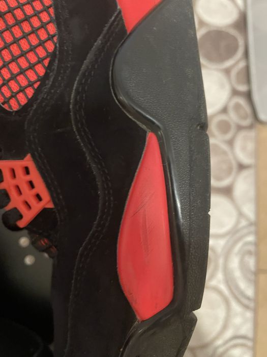 Jordan 4 red thunder 43