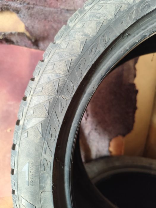 Продам шины Pirelli: 275/40r20 1шт
