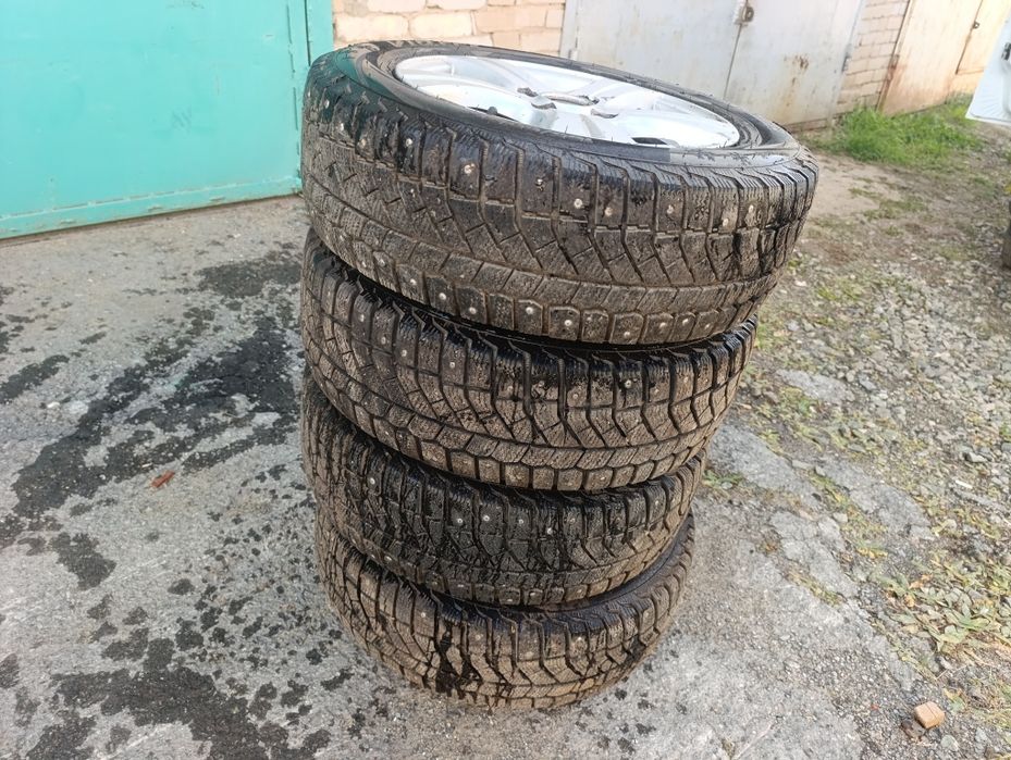 Продам колеса в сборе на ваз 4"98