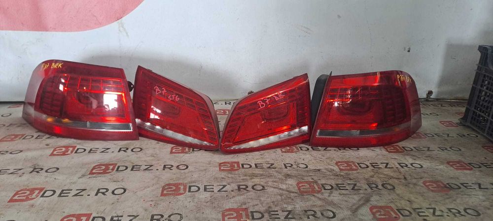 SET Stopuri VW Passat B7 Break / Combi model cu LED - stop stanga - dreapta Caroserie , stop stanga - dreapta Hayon