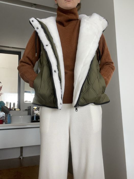 Vesta 2 fete Brunello Cucinneli blana oaie noua