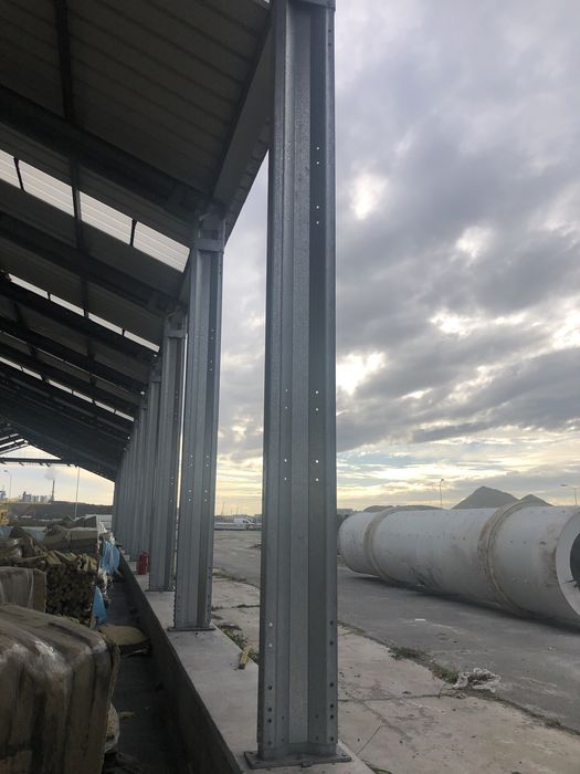 Hala metalica ZINCATĂ.  ( second hand )1800 mp(pretabila SALA EVENIMEN