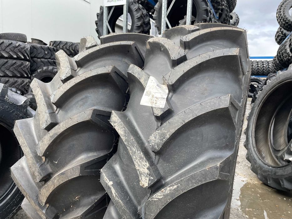 Cauciucuri noi 16.9-24 cu 10 pliuri pentru tractor fata marca OZKA