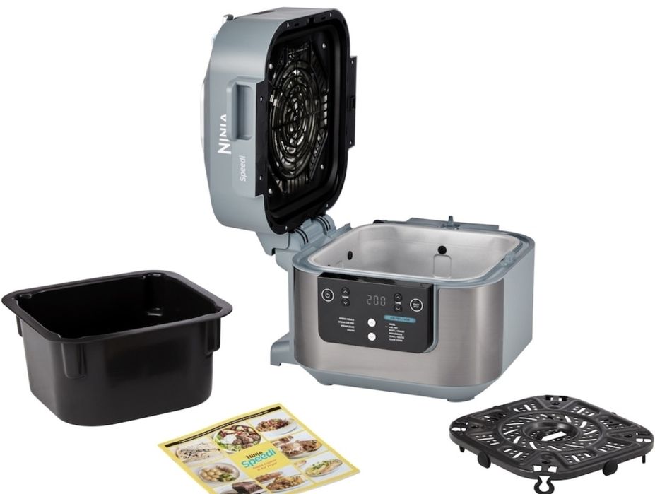 Multicooker Ninja Speedi ON400EU, 1760w, 5,7 litri, 10 programe, gri