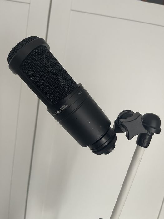 Microfon studio Audio Technica AT2020 + Adam Hall 4star mic xlr 2.5m