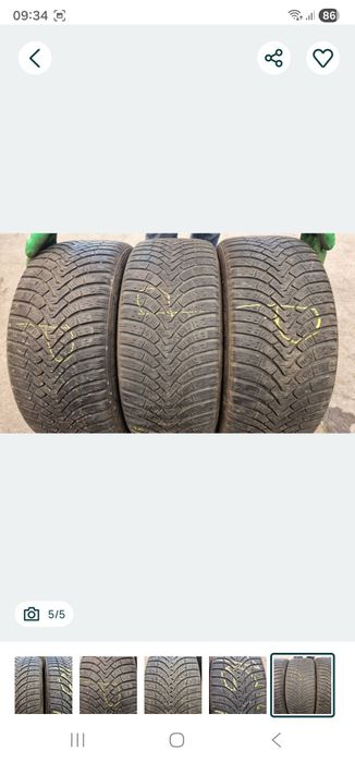 215 45 16 Kumho Falken 5 anvelope iarna