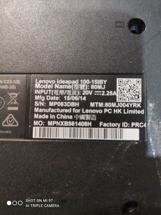 Продам плату на ноутбук lenovo