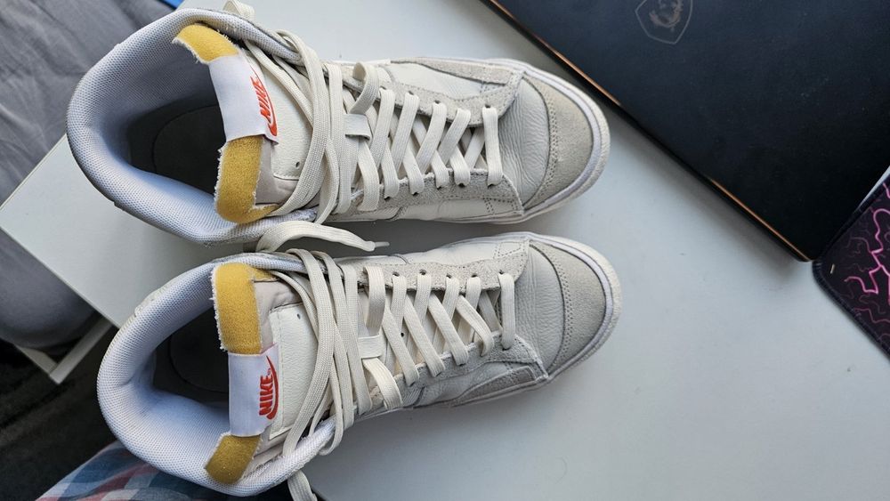 NIKE BLAZER MID Pro Club DQ7673-003 Бял