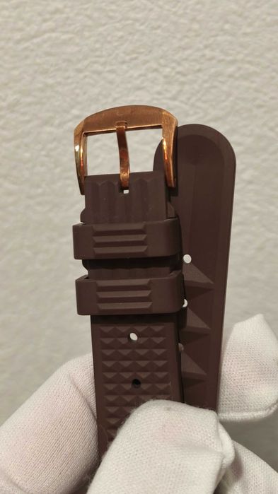 Ceas automatic Seiko modificat in stil Turtle, din bronz