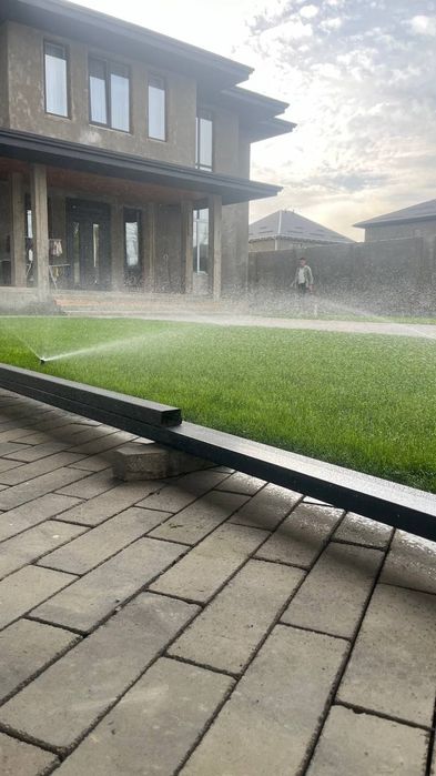 Газон и автополив