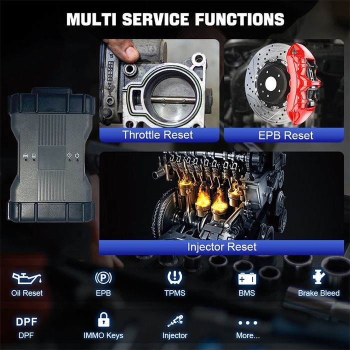 Interfata diagnoza Dacia / Renault V237 Renault VCI Can Clip nou 2025
